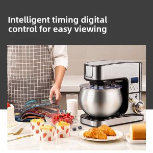 5L OEM ODM Home Kitchen Electric Bread Cakes Flour Dough Egg Batidora Electric Multifunction Food Mixer
